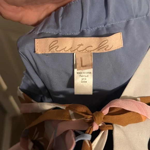 Anthropology Bloom Wrap Midi dress, size large! - Picture 11 of 11